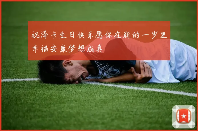 祝泽卡生日快乐愿你在新的一岁里幸福安康梦想成真