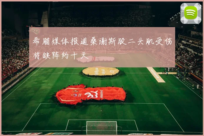 希腊媒体报道桑谢斯股二头肌受伤将缺阵约十天